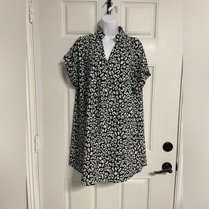 D8- SOLUTION Printed T-Shirt Dress